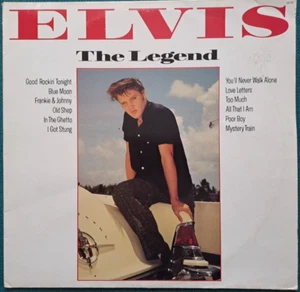 ELVIS PRESLEY - THE LEGEND - CDS 1212 12" VINYL LP ALBUM RECORD VG / EX - Picture 1 of 4