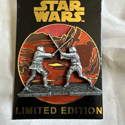 Disney Star Wars Limited Edition LE 6000 MUSTAFAR 2016 Anakin Obi Wan Duel Pin - Image 1 of 4