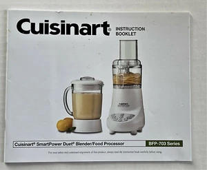 Cuisinart Bedienungsanleitung Broschüre - Bild 1 von 2