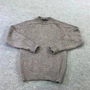 Vintage Lands End Sweater Mens Small Pullover Shetland Wool Made in England - Imagen 1 de 10