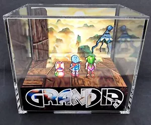 Grandia - 3D Cube handgefertigtes Diorama - Videospiele - Shadowbox - Bild 1 von 1