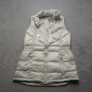 Athleta Puffer Vest Womens M Quilted Goose Down Lightweight Insulated Packable - Picture 1 of 12
