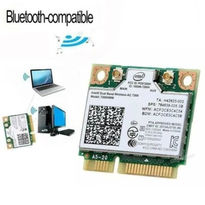 Für Intel 7260HMW Dualband Wireless-AC 7260 867Mbps F U3U2 Wifi T5X0 High D5C7 - Photo 1/12