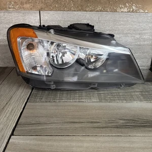 🇺🇸 Faro lateral pasajero para BMW X3 2011-2014 halógeno con bombilla(s) - Imagen 1 de 9