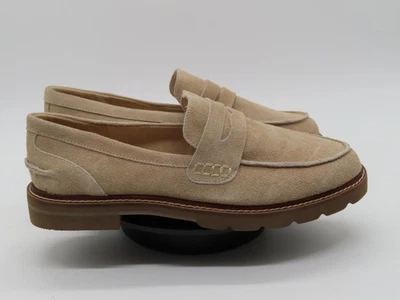 Zapatos Anne Klein para mujer talla 9,5 M color tostado gamuza Penny mocasín Iflex cómodo Foto 1 de 4