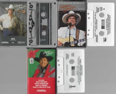 3)  George Strait cassette's (Cassette lot) VG-VG+ Condition. - Image 1 of 3