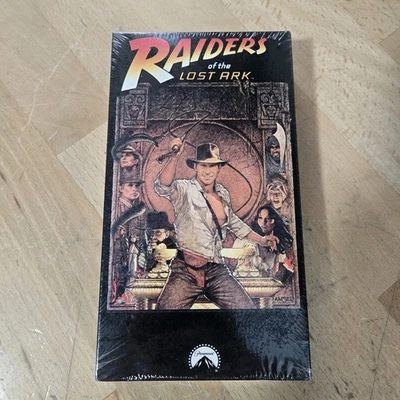 Indiana Jones Raiders Of The Lost Ark 1989 VHS Tape Sealed Unopened NEW - Image 1 of 4