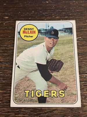 Topps Denny McClain #150 1969 Tigres en muy buen estado-excelente o mejor Foto 1 de 2
