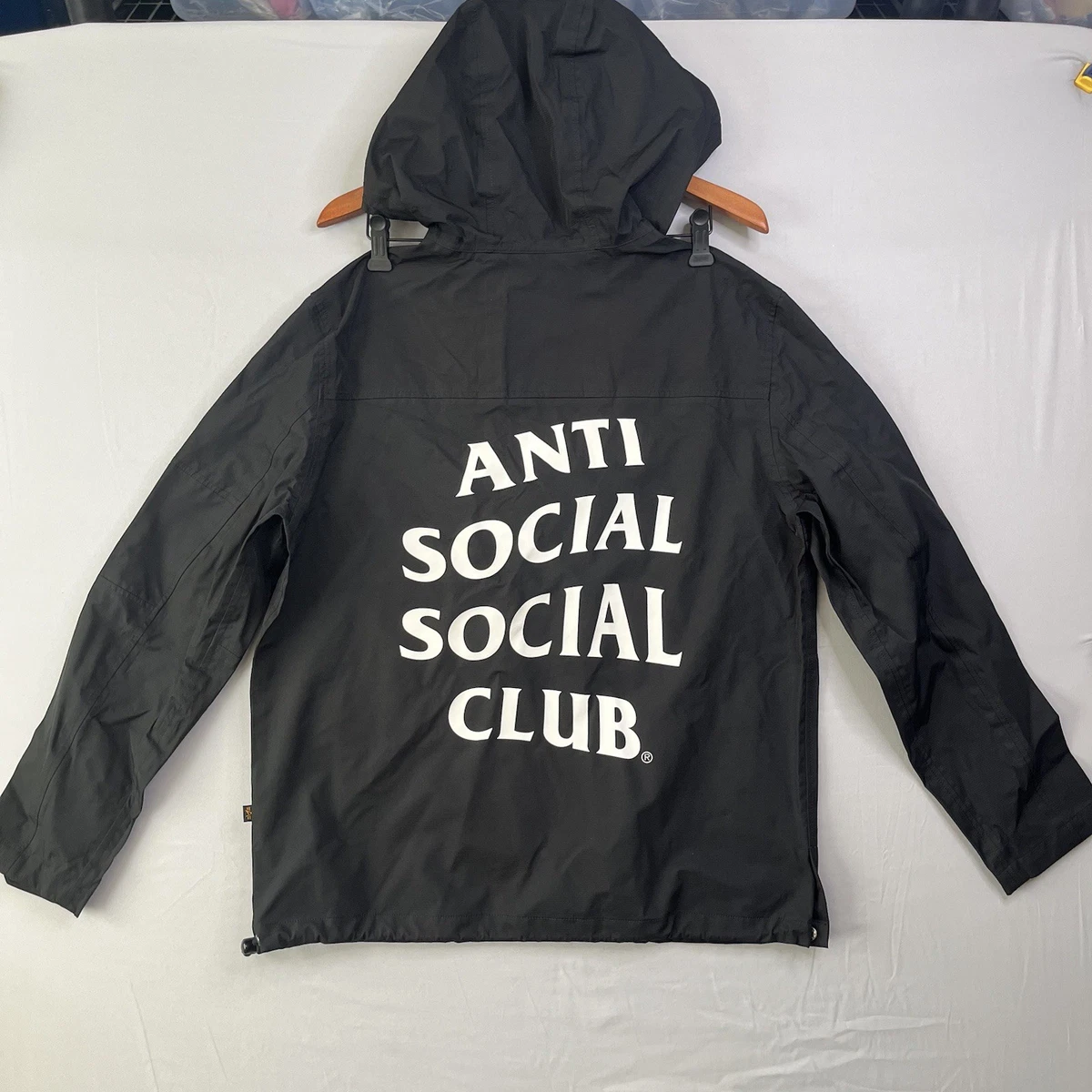 Anti Social Social Club Alpha モッズコート Anti Social Social Club Alpha Industries x ASSC MA-1 Jacket Black