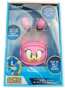 Sonic The Hedgehog AMY True Wireless Earbuds Flip The Faces SEGA - Picture 1 of 5