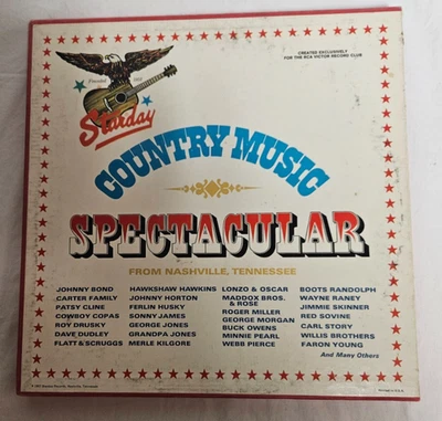 VNT Country Music Spectacular 1967, 4 LP Box Set, Very Good Condition Vinyl LPs - Image 1 of 4