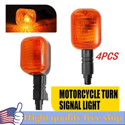 Front+Rear Lamp Turn Signals Light For BMW F650 CS F650 GS F650 ST F650 Funduro - Image 1 of 4