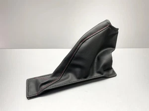 2015 NISMO Genuine Nissan R35 GT-R Leather Handbrake Cover Red Stitching - Picture 1 of 12