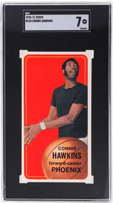 1970 Topps Connie Hawkins #130 SGC 7 - Image 1 of 2