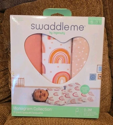 SwaddleMe by Ingenuity Original Swaddle  100% Cotton 0-3 M. New - Image 1 of 2