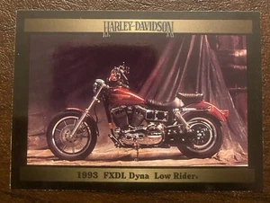#254 1993 FXDL Dyna Low Rider Harley-Davidson Series 3 Collect-A-Card 1993 - Picture 1 of 2