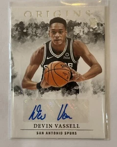 Devin Vassell 2020-21 Panini Origins Rookie Autograph Auto - Bild 1 von 2
