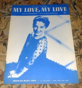 Joni James Sheet Music - My Love, My Love (1953) - Picture 1 of 3