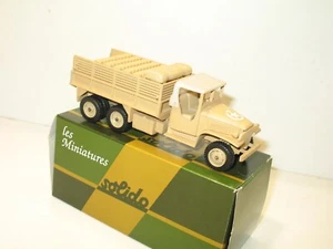 SOLIDO, Camion GMC sable militaire du désert, chargé de jerricans - Imagen 1 de 2