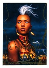 STORM 2022 UD Marvel Masterpieces Gold Signature Level 2 #62