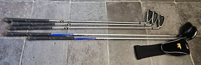 Golden Power Bear Tour 460 Bundle x5 P 6 9 Iron & 3 4 Hybrid Wood ULS2 Shaft Med - Image 1 of 4