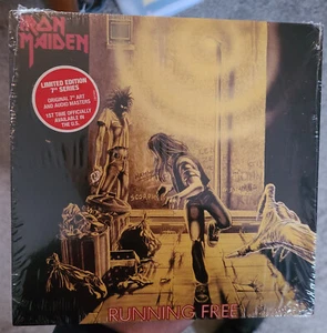 IRON MAIDEN Running Free 2014 LIMITED EDITION 7" Vinyl NEW MINT Sealed - Picture 1 of 3