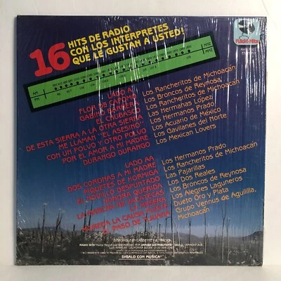 16 HITS DE RADIO CON LOS INTERPRETES Compilation Album LP 1982 Latin NM- - Image 1 of 4