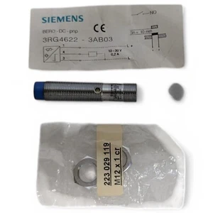 Siemens 3RG4622-3AB03 BERO-DC PNP Proximity Sensor 10-30V 0.2A NO 10mm - Picture 1 of 3