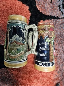 SCHÖNER SCHWARZER WESTDEUTSCHER AUTHENTISCHER BIERKRUG (selten) - Bild 1 von 6