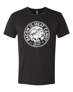 Next Level Bacon is Meat Candy premium triblend short sleeve T-shirt Funny  - Picture 1 of 3