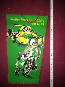 Alter Motorsport wimpel: SACHSENRING -Großer Preis der DDR - Bild 1 von 2