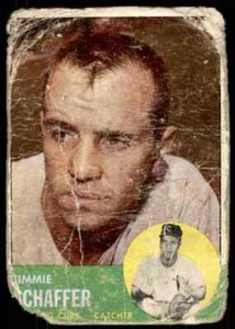 1963 Topps **C** Jimmie Schaffer Chicago Cubs #81 - Picture 1 of 2