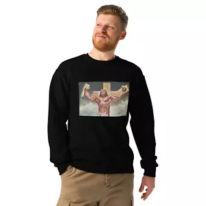 Sudadera de manga larga Buff Jesus cuello redondo - Imagen 1 de 16