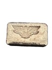 Vintage & Rare WH Foster Poured 3 oz Eagle .999 Silver Bar Type 2 Deak Triangle