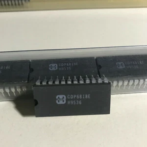 Five (5) Harris CDP6818E real time clock and RAM Chip in plastic 24 pins DIP - Picture 1 of 1