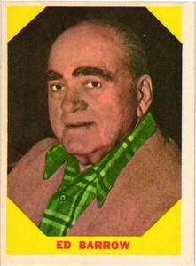 1960 Fleer Set Break # 23 Ed Barrow Near-Mint - Free shipping 