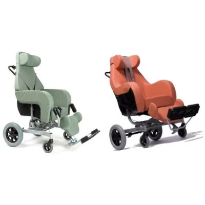 Rollstuhl Pflegerollstuhl Sitzschalenstuhl Neigung Coraille Pflegesessel Pflege - Bild 1 von 4