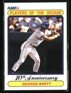 George Brett 1990 Fleer #621b  Baseball Card