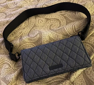 Vera Bradley RFID Crossbody Trifold Wallet/Wristlet wDetachable Adjustable Strap - Picture 1 of 8
