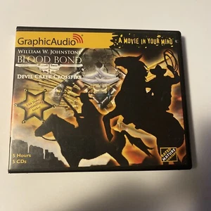 Graphic Audio Blood Bond #5 Devil Creek Crossfire William W. Johnstone 5CD’s VGC - Picture 1 of 3