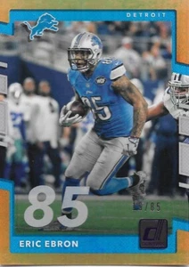 Camiseta de fútbol americano Donruss Eric Ebron 2017 número - Detroit Lions - #55 - Imagen 1 de 1