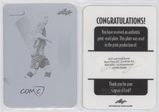 2022 Leaf Vivid Printing Plate Black 1/1 Andres Iniesta Andrés #BA-AI1 Auto