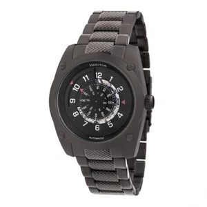 Orologio Heritor Automatico Daniels Semi-Scheletro Uomo Bracciale Nero HR7402 - Foto 1 di 3