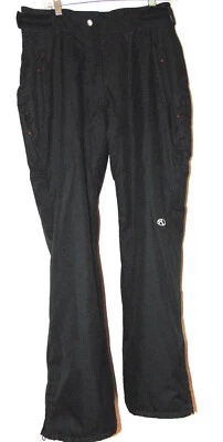 MARKER Negro Poliéster Esquí Snowboard Pantalones Aislados Mujer Snowboard PANTALÓN ESQUÍ ~ 6 Foto 1 de 4