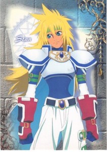 Tales of Destiny Trading Card Frontier Works No.01 Normal Stahn Aileron Stan