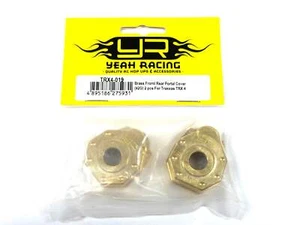 Neu Yeah Racing Traxxas TRX4 Messing Front & Heck Portal Abdeckungen 2 Stück - Bild 1 von 4