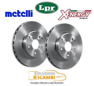 Kit 2 Dischi Freni Posteriori Opel Astra Meriva Combo Corsa Zafira - Foto 1 di 1