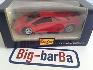✨ 🔥Lot vintage🚗 MAISTO LAMBORGHINI DIABLO 1/24 NEW 🔥👏 STREPITOSA🏅 💚 - Foto 1 di 8