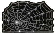 Pottery Barn Spider Web light up doormat, Halloween, lit, 18 x 30"