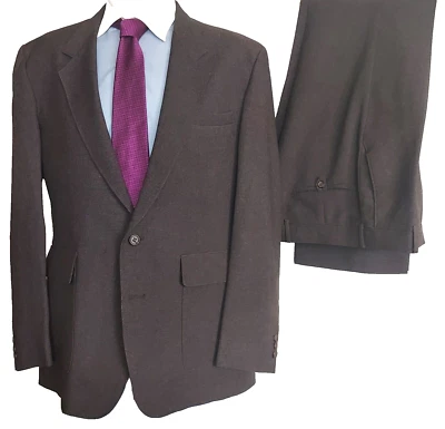 Levi's действие костюм мужской 44L 32 x 31 коричневый две кнопки одиночный вентиляционный винтажный костюм - Изображение 1 из 4